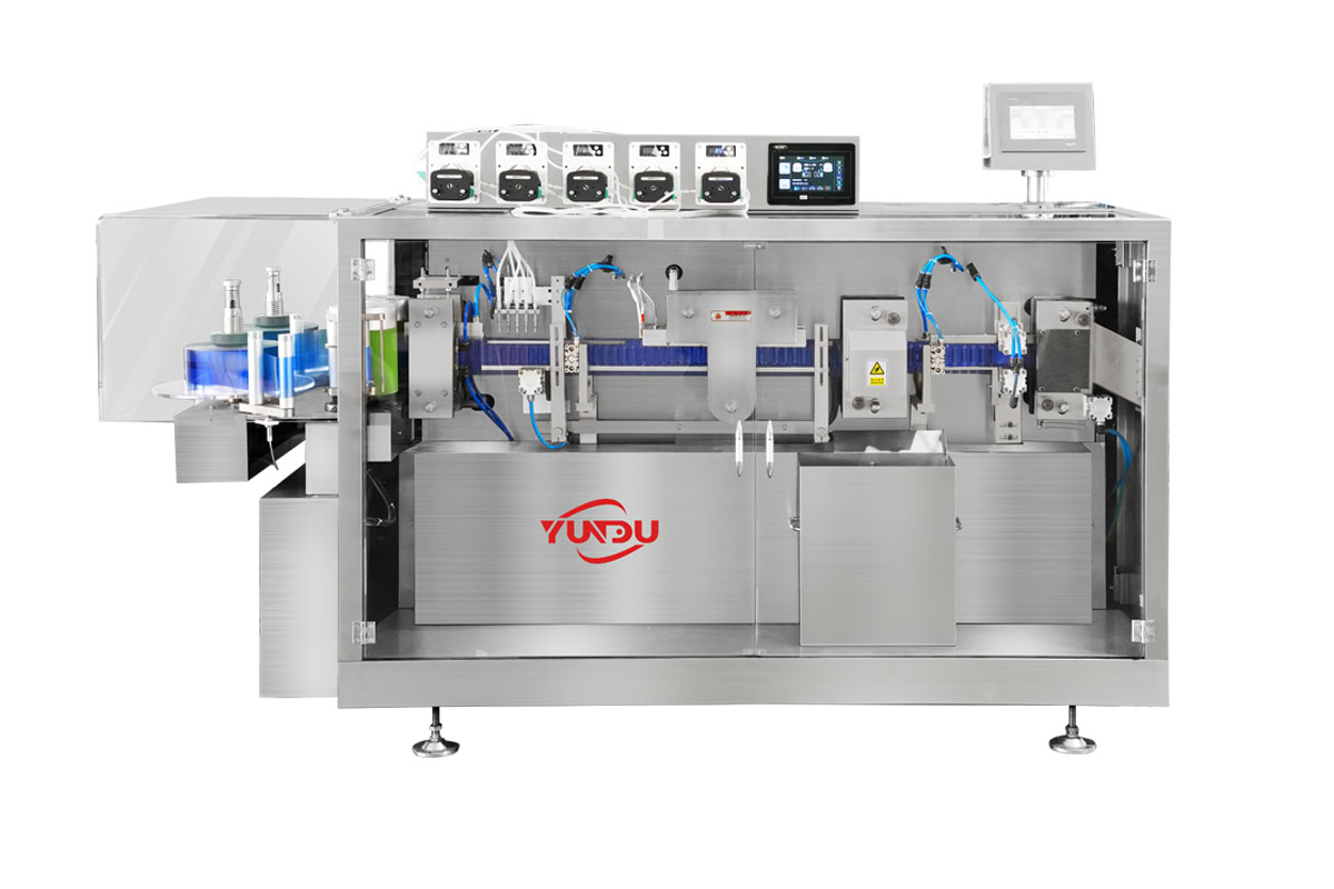 Automatic Liquid Filling & Packaging Machine – 10–50ml Cosmetic / Pharma Grade