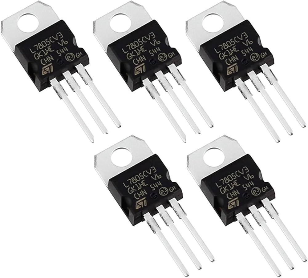 7805 Voltage Regulator IC – 5V Fixed Output Power Management Chip